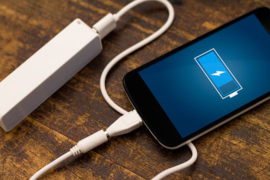 low phone battery main